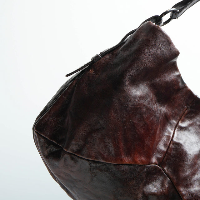 SAINT LAURENT LEATHER HAND BAG