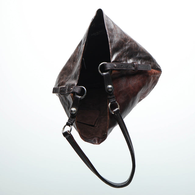 SAINT LAURENT LEATHER HAND BAG