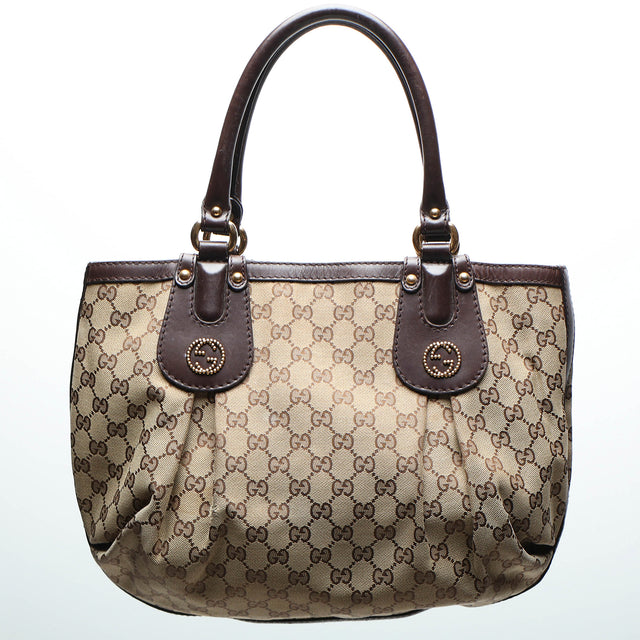 GUCCI MONOGRAM HAND BAG