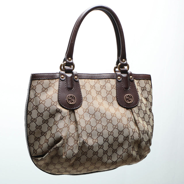 GUCCI MONOGRAM HAND BAG