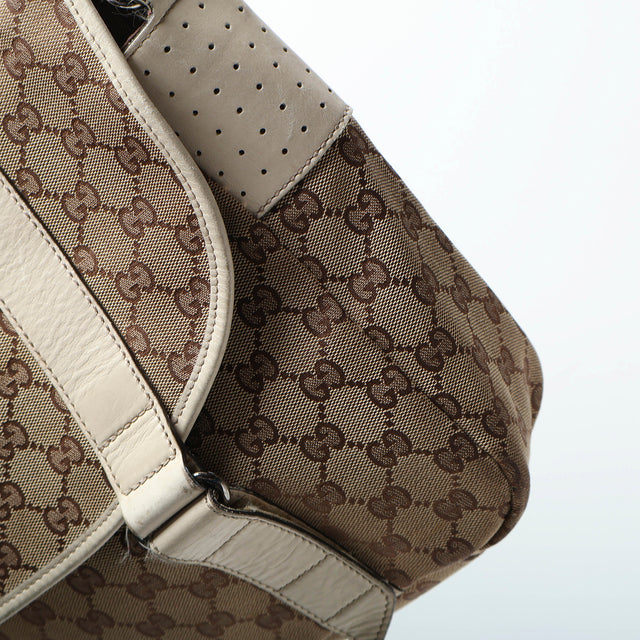 GUCCI MONOGRAM SHOULDER BAG