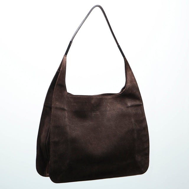 GUCCI SUEDE HAND BAG