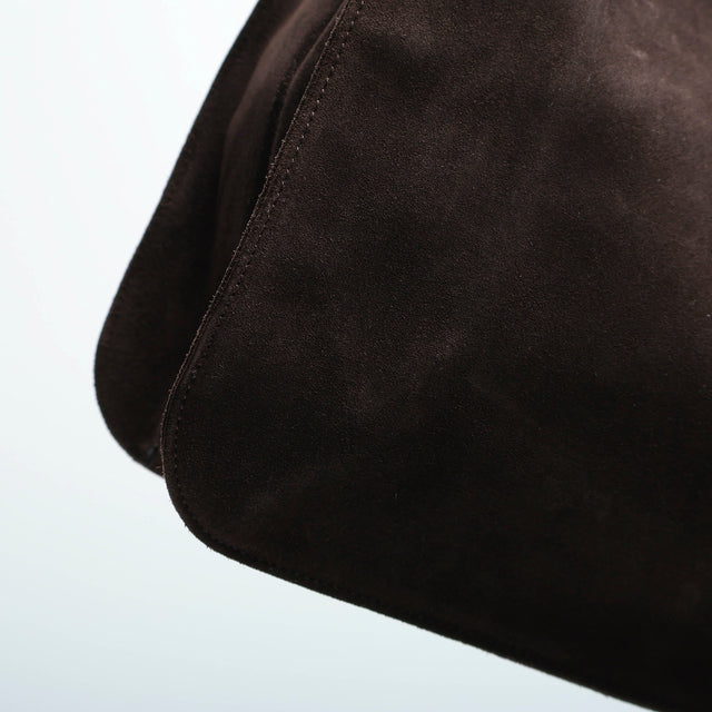 GUCCI SUEDE HAND BAG