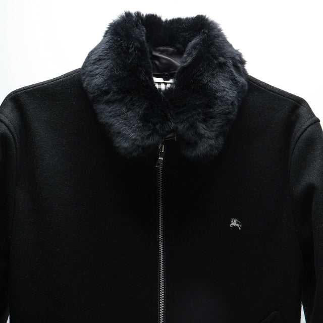 BURBERRY BLACK LABEL FUR JACKET