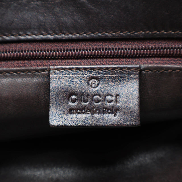 GUCCI LEATHER HAND BAG