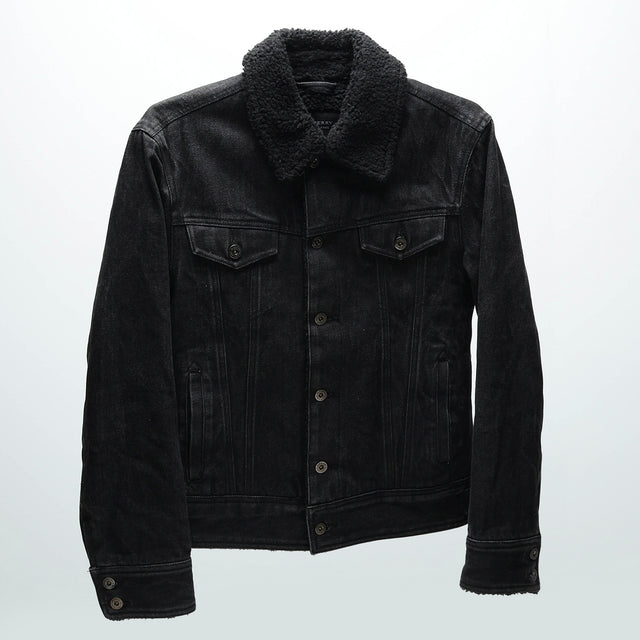 BURBERRY BLACK LABEL SHEARLING JACKET