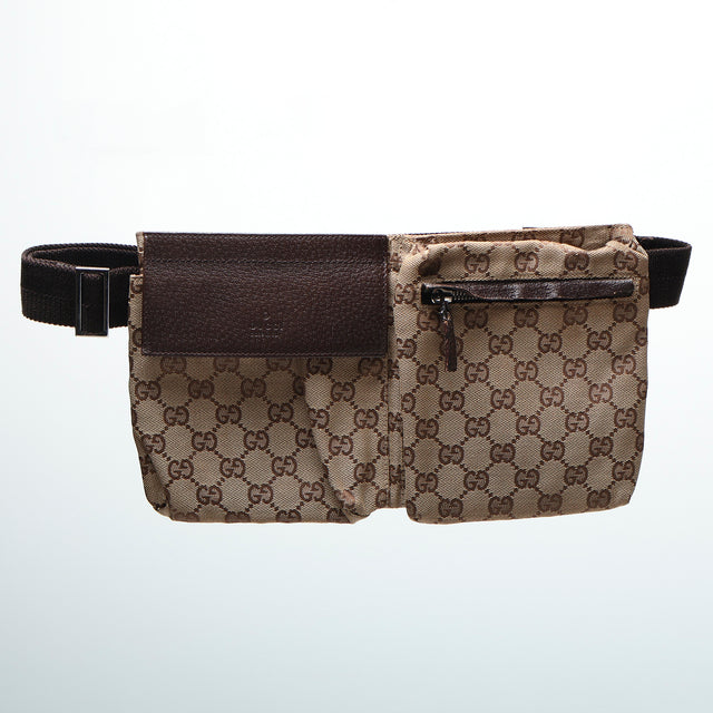 GUCCI MONOGRAM WAIST BAG