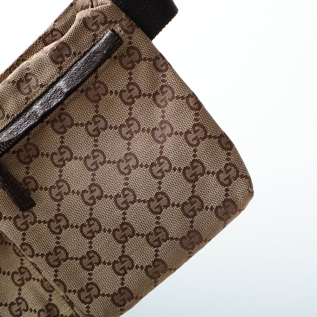 GUCCI MONOGRAM WAIST BAG