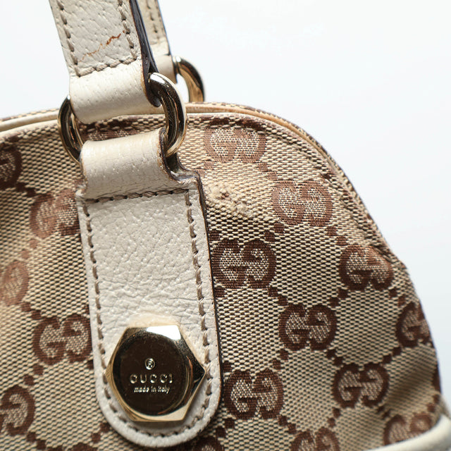 GUCCI MONOGRAM HAND BAG