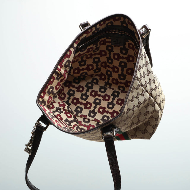 GUCCI MONOGRAM HAND BAG
