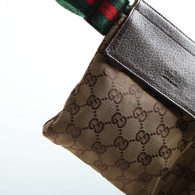 GUCCI MONOGRAM WAIST BAG