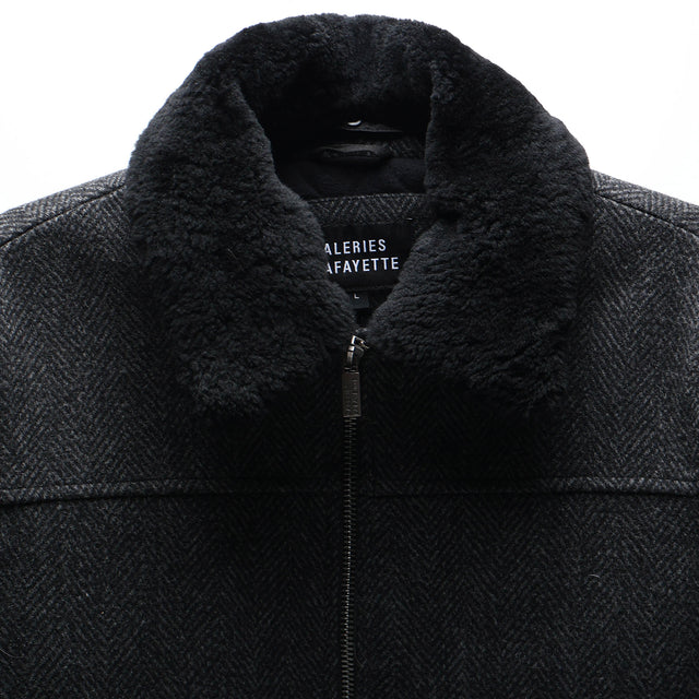FRENCH DESIGNER WOOL JACKET