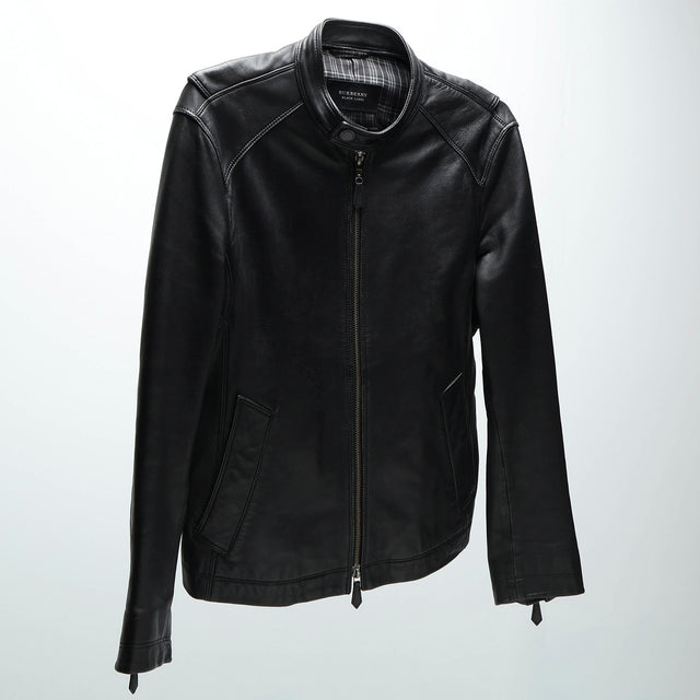 BURBERRY BLACK LABEL LEATHER JACKET