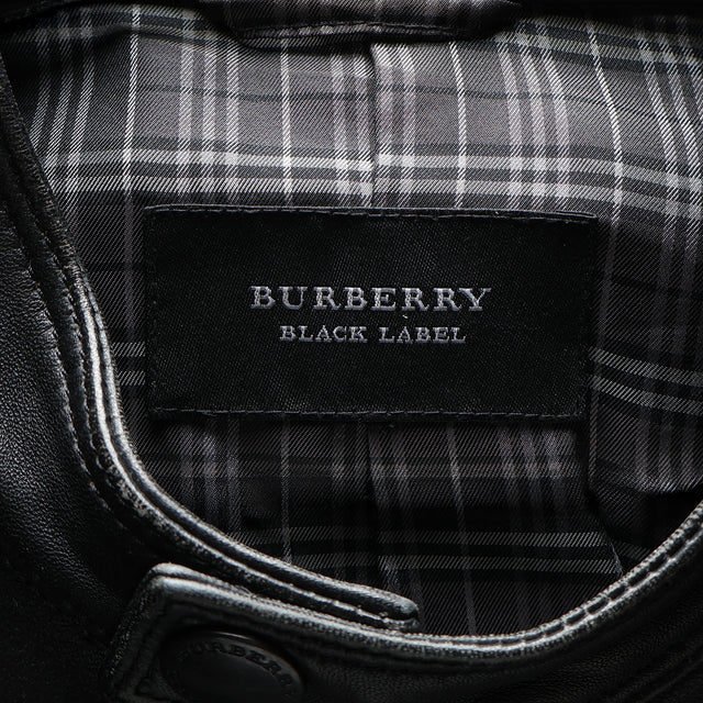 BURBERRY BLACK LABEL LEATHER JACKET