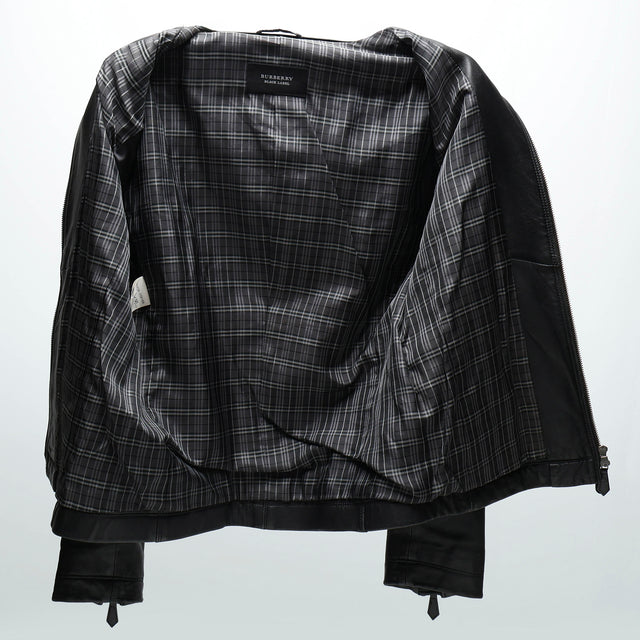BURBERRY BLACK LABEL LEATHER JACKET