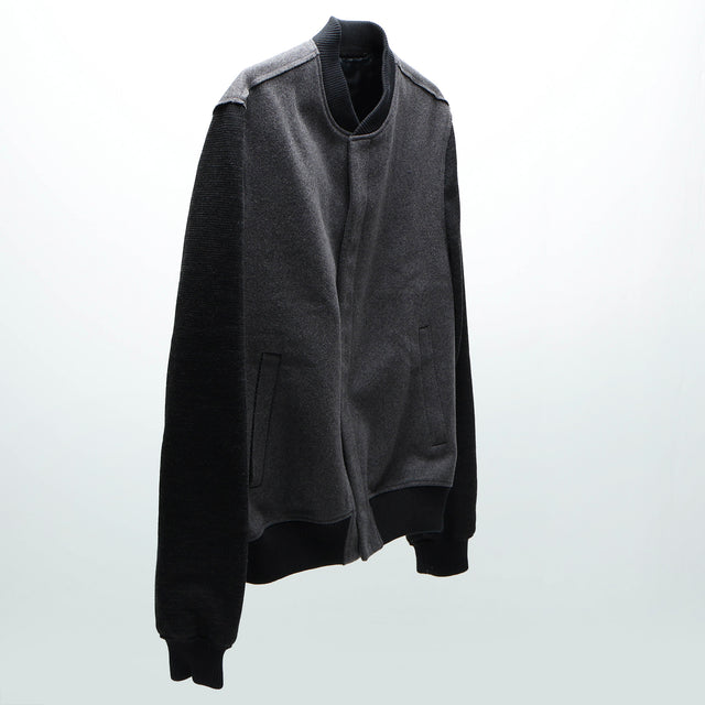 KRIS VAN ASSCHE WOOL BOMBER JACKET