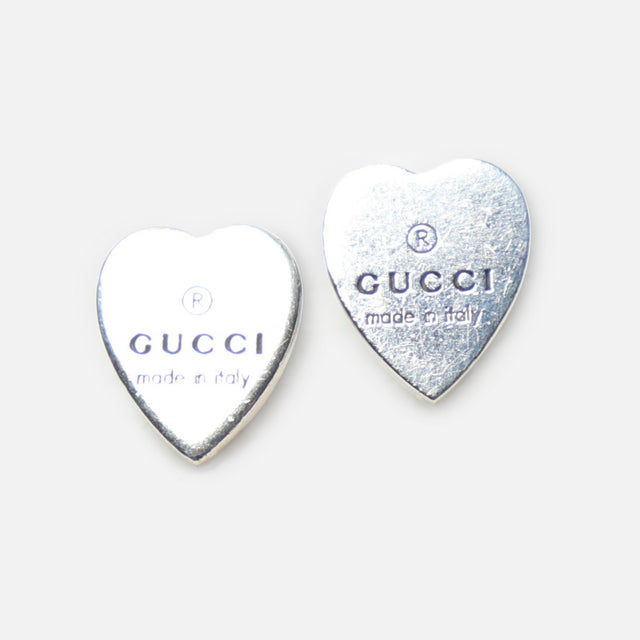 GUCCI SILVER EAR STUDS