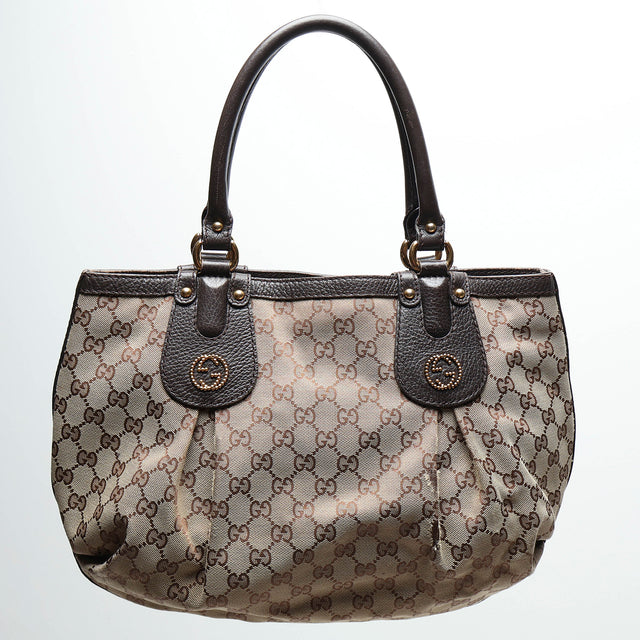GUCCI MONOGRAM HAND BAG