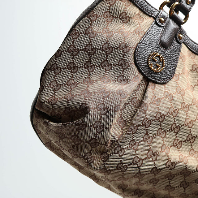 GUCCI MONOGRAM HAND BAG