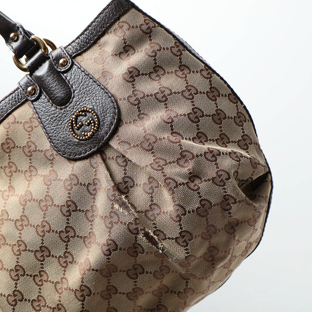 GUCCI MONOGRAM HAND BAG