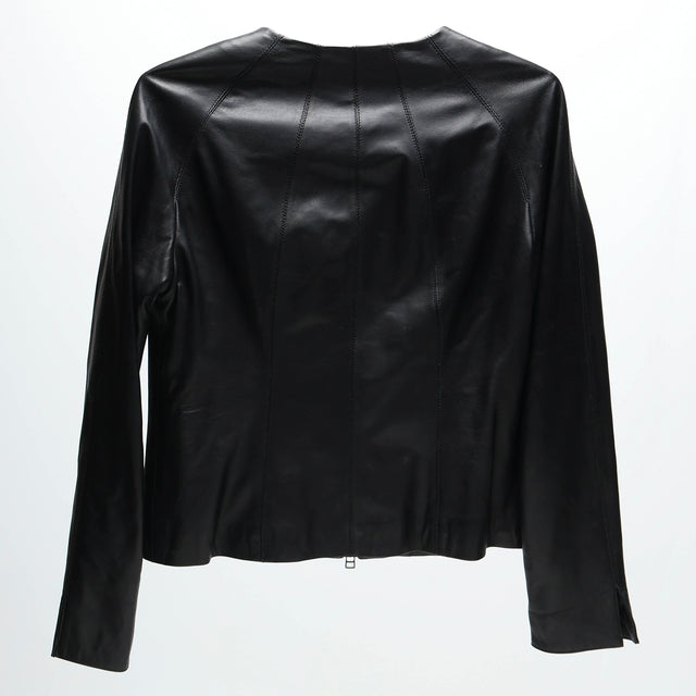 BALMAIN WOMENS LEATHER JACKET