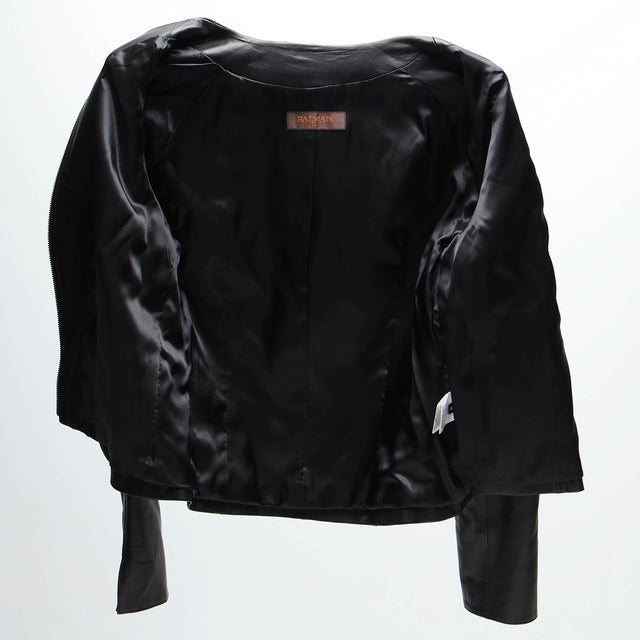 BALMAIN WOMENS LEATHER JACKET