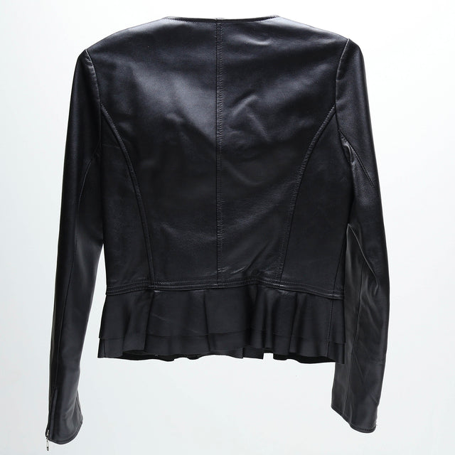 BALMAIN WOMENS LEATHER JACKET