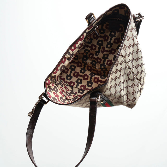 GUCCI MONOGRAM HAND BAG