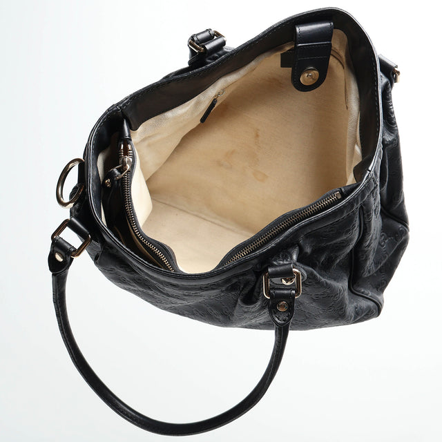 GUCCI LEATHER HAND BAG