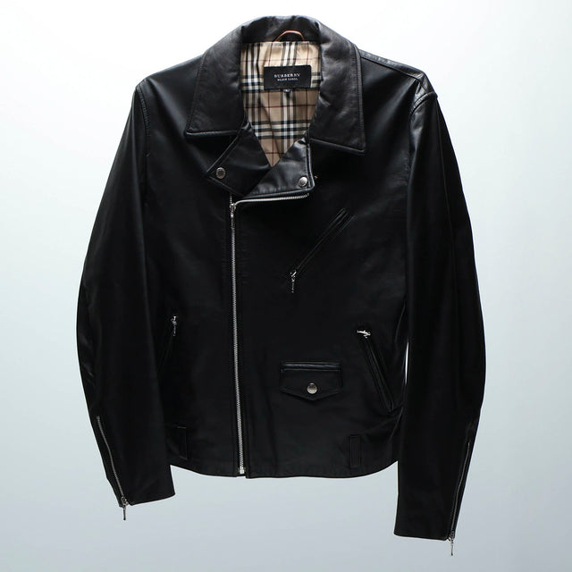 BURBERRY BLACK LABEL LEATHER JACKET