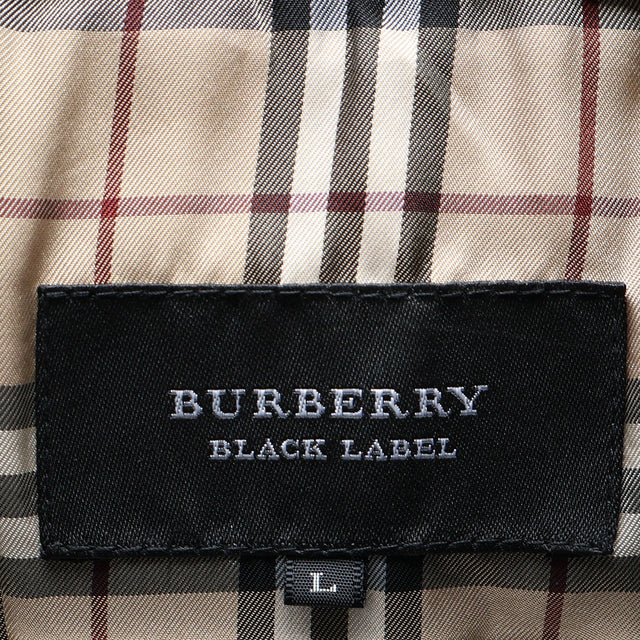 BURBERRY BLACK LABEL LEATHER JACKET
