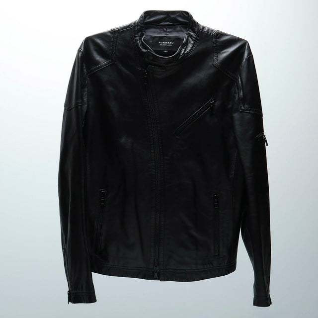 BURBERRY BLACK LABEL LEATHER JACKET