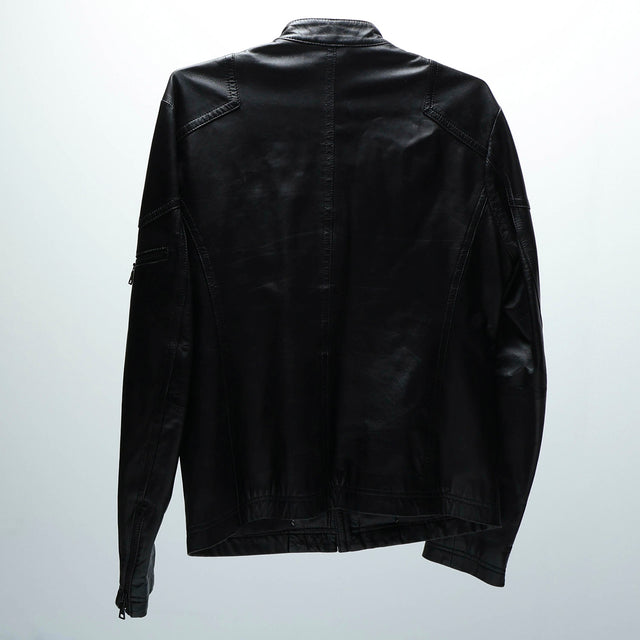 BURBERRY BLACK LABEL LEATHER JACKET