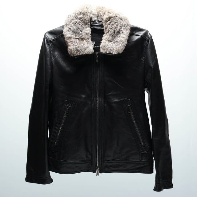 BURBERRY BLACK LABEL LEATHER JACKET
