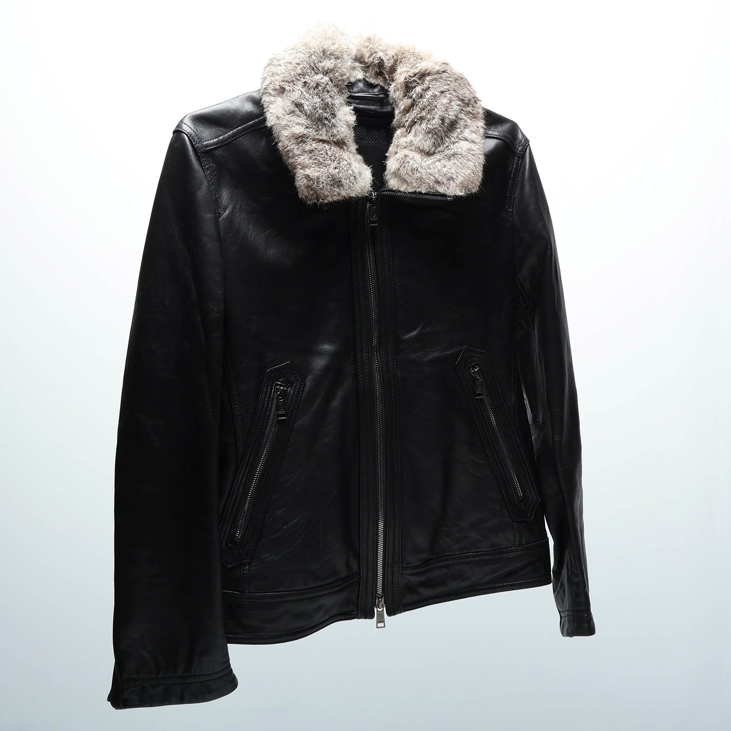 BURBERRY BLACK LABEL LEATHER JACKET – fabricsforsale