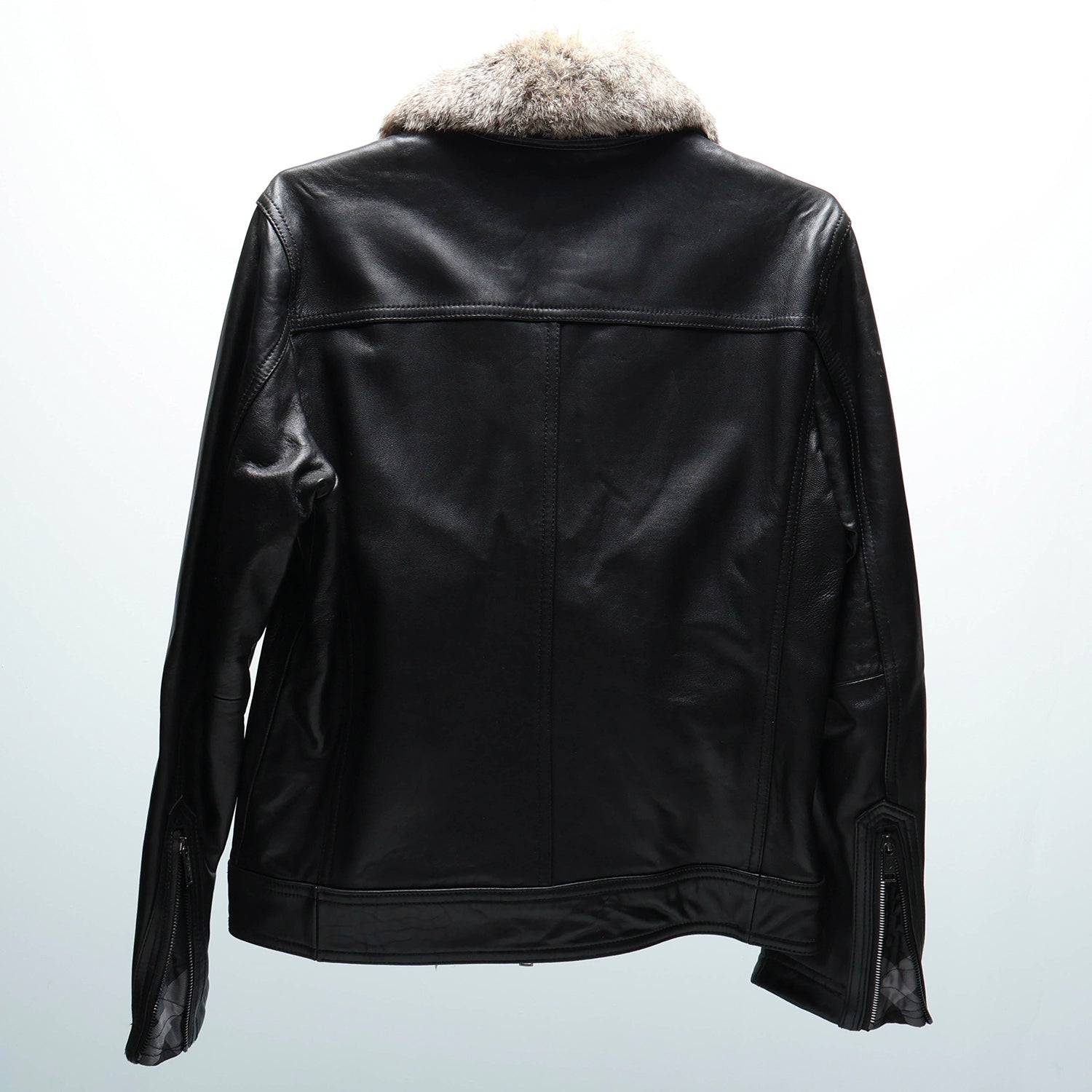 BURBERRY BLACK LABEL LEATHER JACKET – fabricsforsale