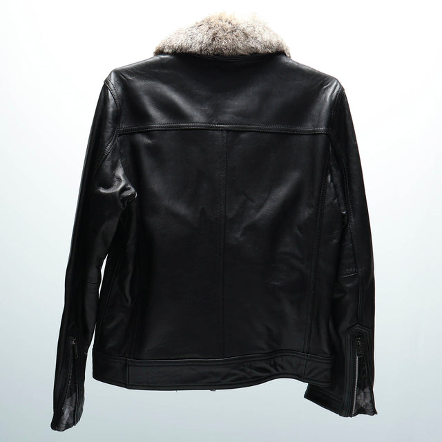BURBERRY BLACK LABEL LEATHER JACKET