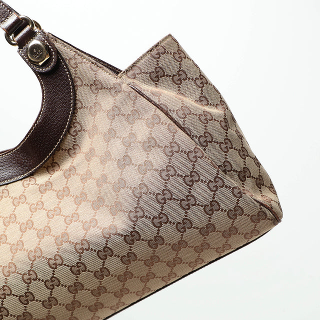 GUCCI MONOGRAM HAND BAG