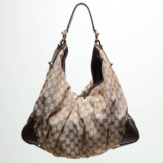 GUCCI JOCKEY HOBO BAG