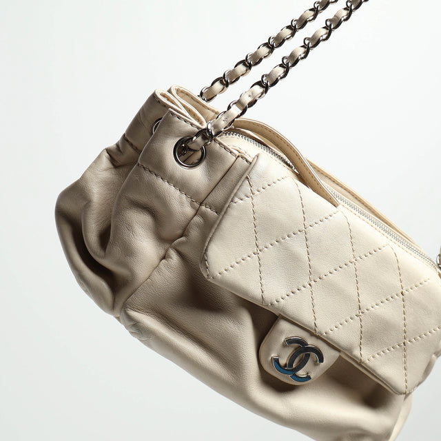 CHANEL WILD STITCH FLAP BAG