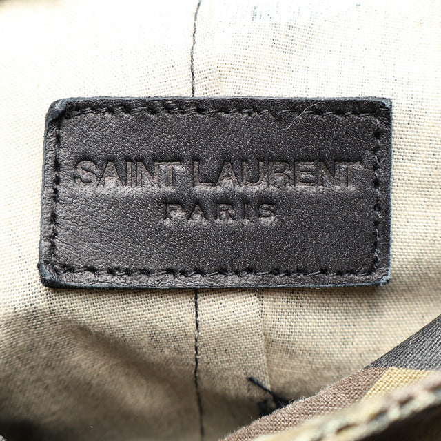 SAINT LAURENT STAR CAMO PARKA