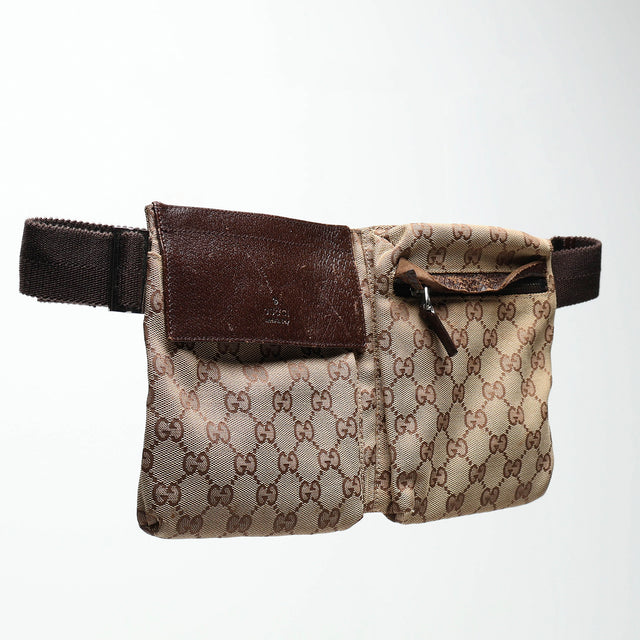 GUCCI MONOGRAM WAIST BAG