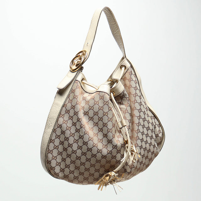 GUCCI MONOGRAM HOBO BAG