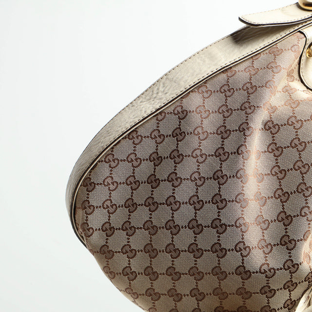 GUCCI MONOGRAM HOBO BAG