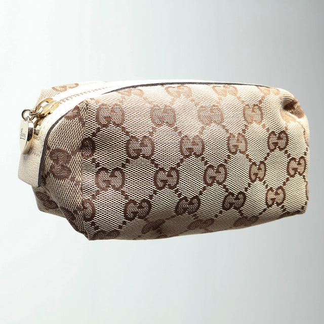 GUCCI MONOGRAM POUCH