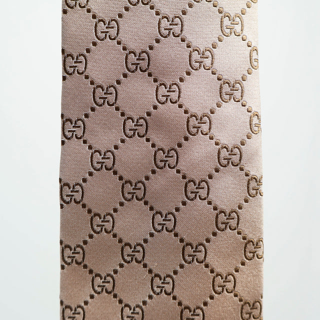 GUCCI MONOGRAM TIE