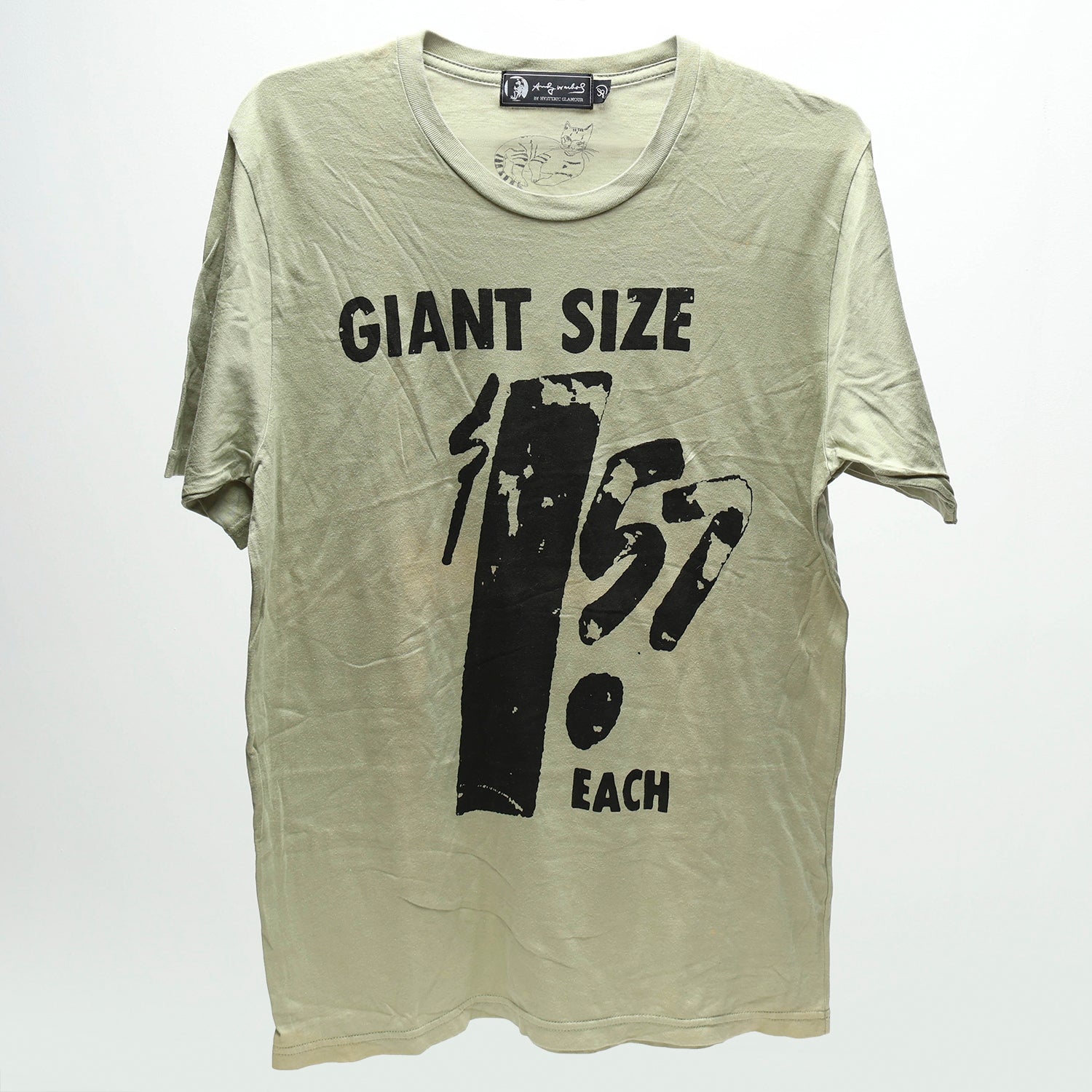 HYSTERIC GLAMOUR ANDY WARHOL SHIRT – fabricsforsale