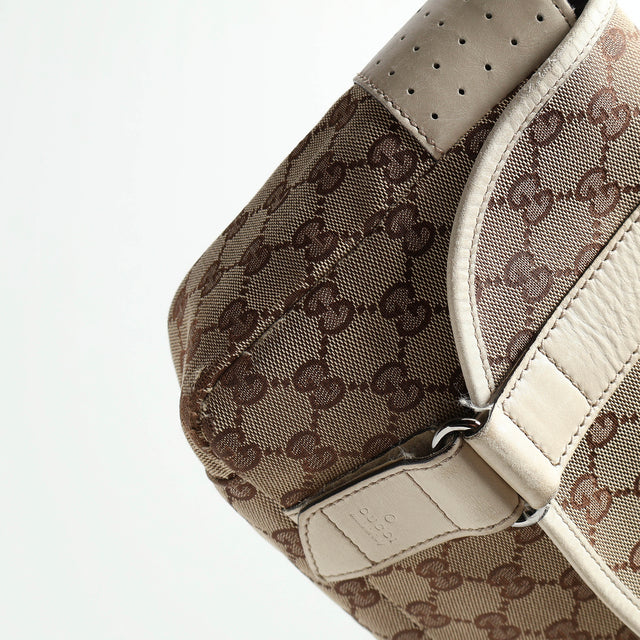 GUCCI MONOGRAM MESSENGER BAG