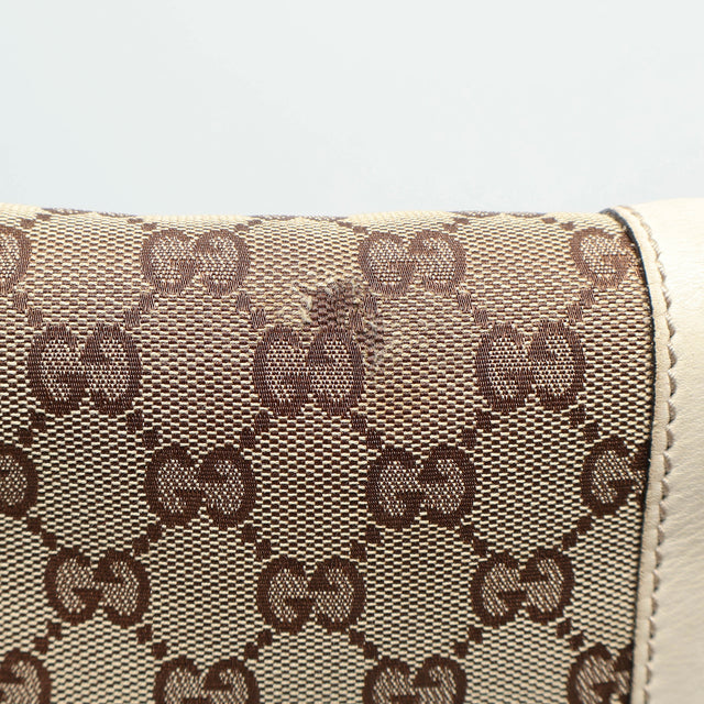 GUCCI MONOGRAM MESSENGER BAG