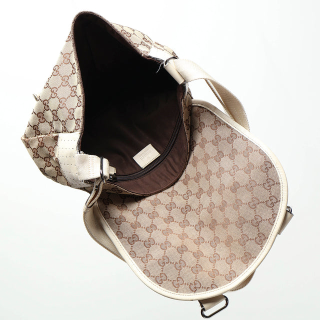 GUCCI MONOGRAM MESSENGER BAG